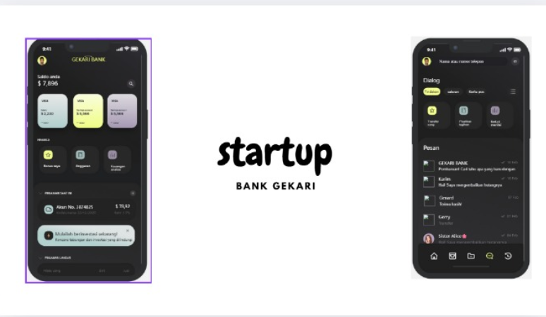 Startup bank GEKARI